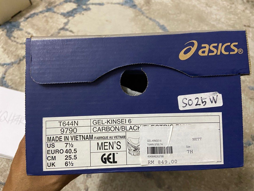 Asics t644n 9790 gel-kinsei 6 top