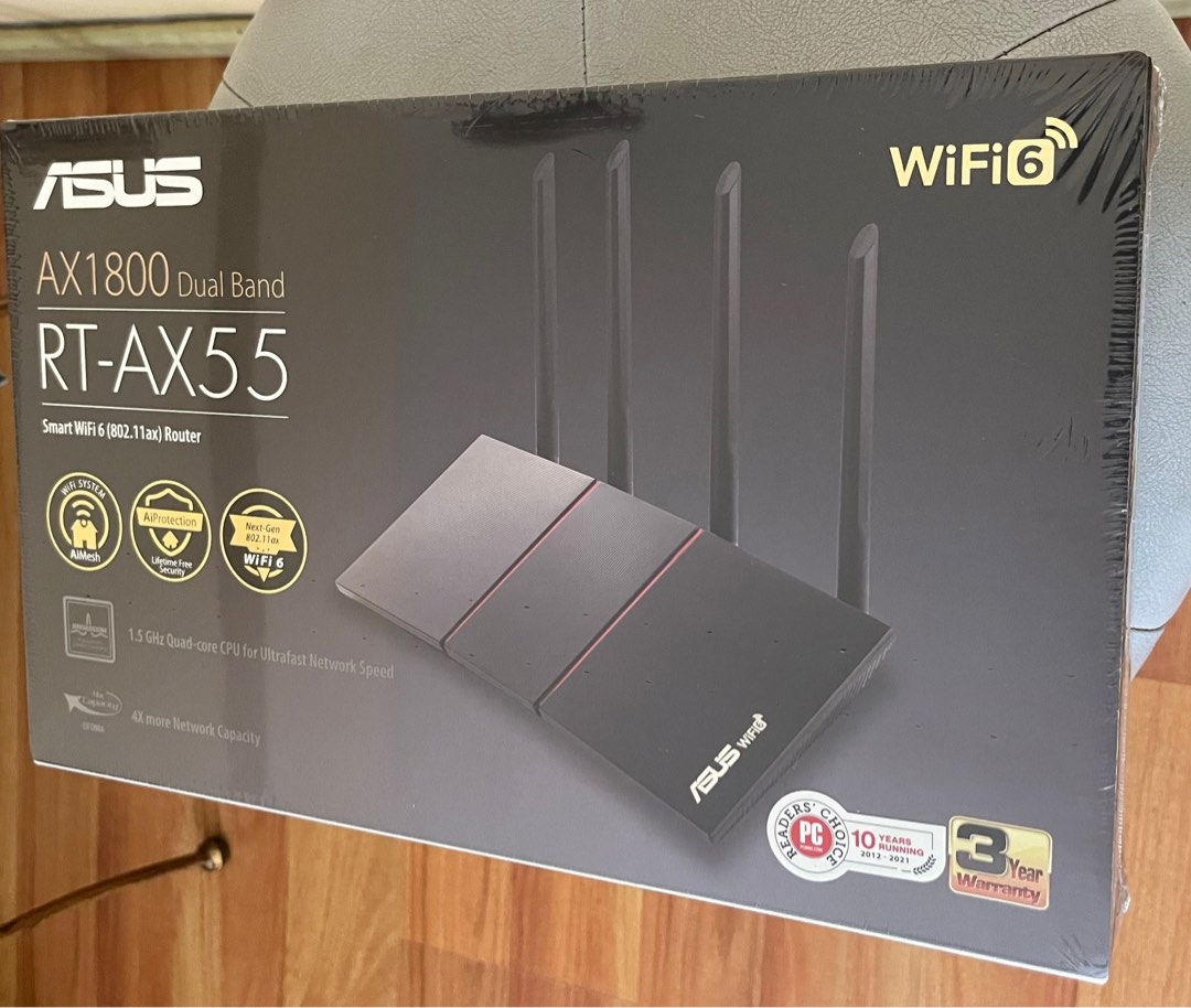 Asus RT-AX55 Router, Computers & Tech, Parts & Accessories, Networking ...