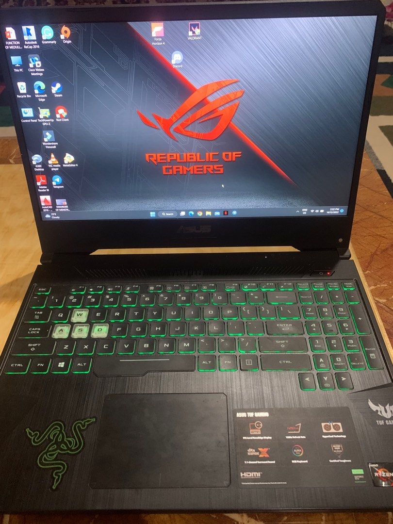 Asus tuf fx505d, Computers & Tech, Laptops & Notebooks on Carousell