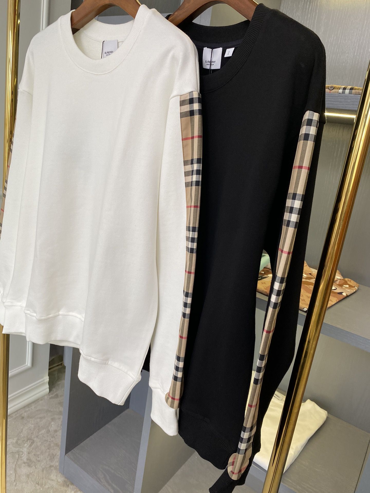 Burberry vintage check sweatshirt 2025