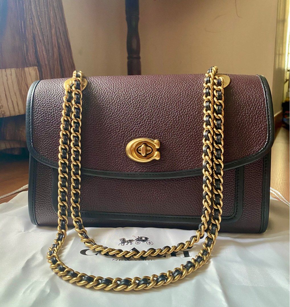 Coach store parker oxblood