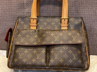 LOUIS VUITTON LV Viva Cite PM Used Shoulder Handbag Monogram M51165 #AG330