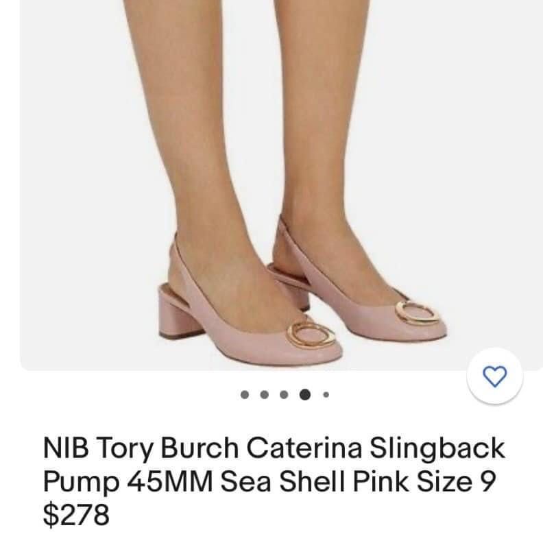 Authentic TORY BURCH Fit to size  to 6, Women's Fashion, Footwear, Heels  on Carousell