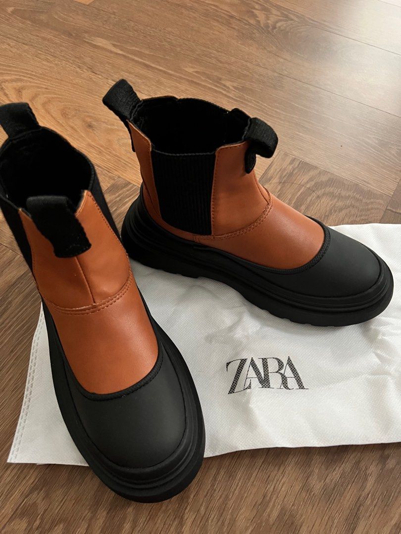 Zara kids ankle sales boots