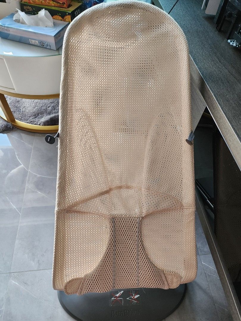 Babybjorn bouncer mesh in Pink, Babies & Kids, Baby Nursery & Kids