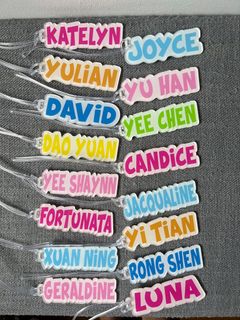 Bag Tag Acrylic Collection item 3