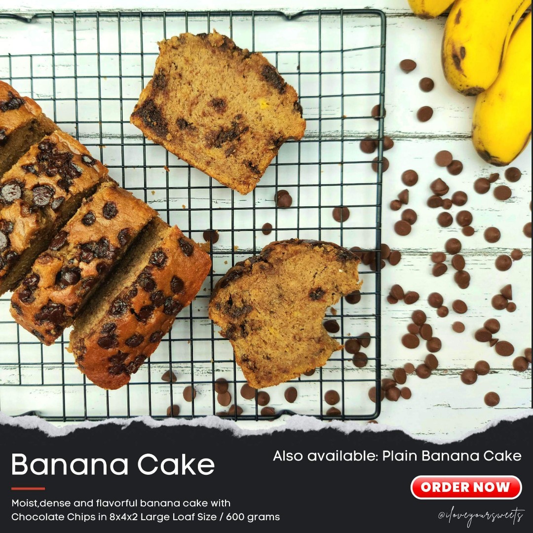 Chocolate Banana Cake at $56.00 per Cake | The Frosted Chick