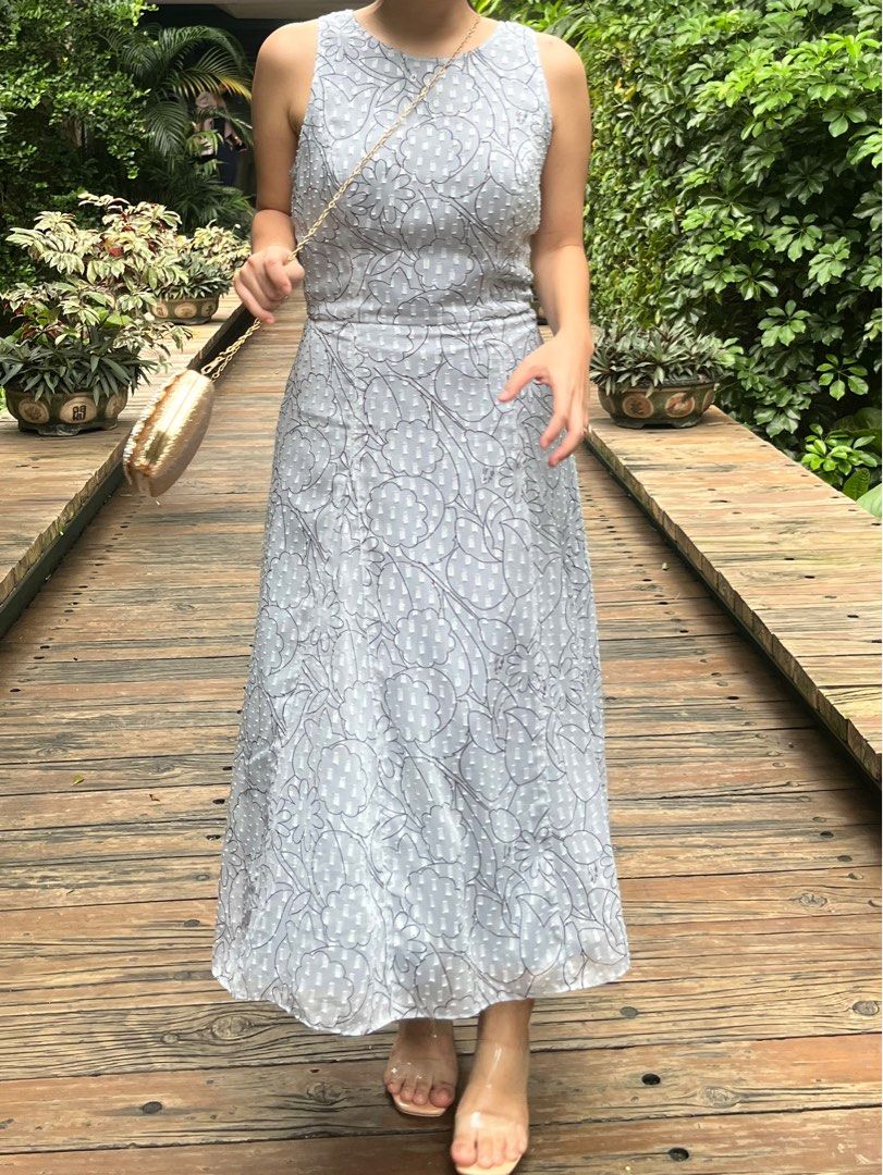 Dusty 2025 gray dress