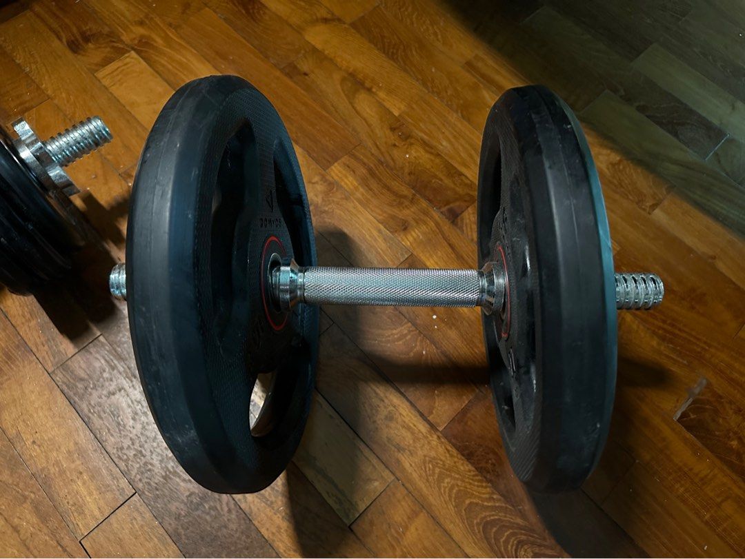 Used on sale dumbbell sets
