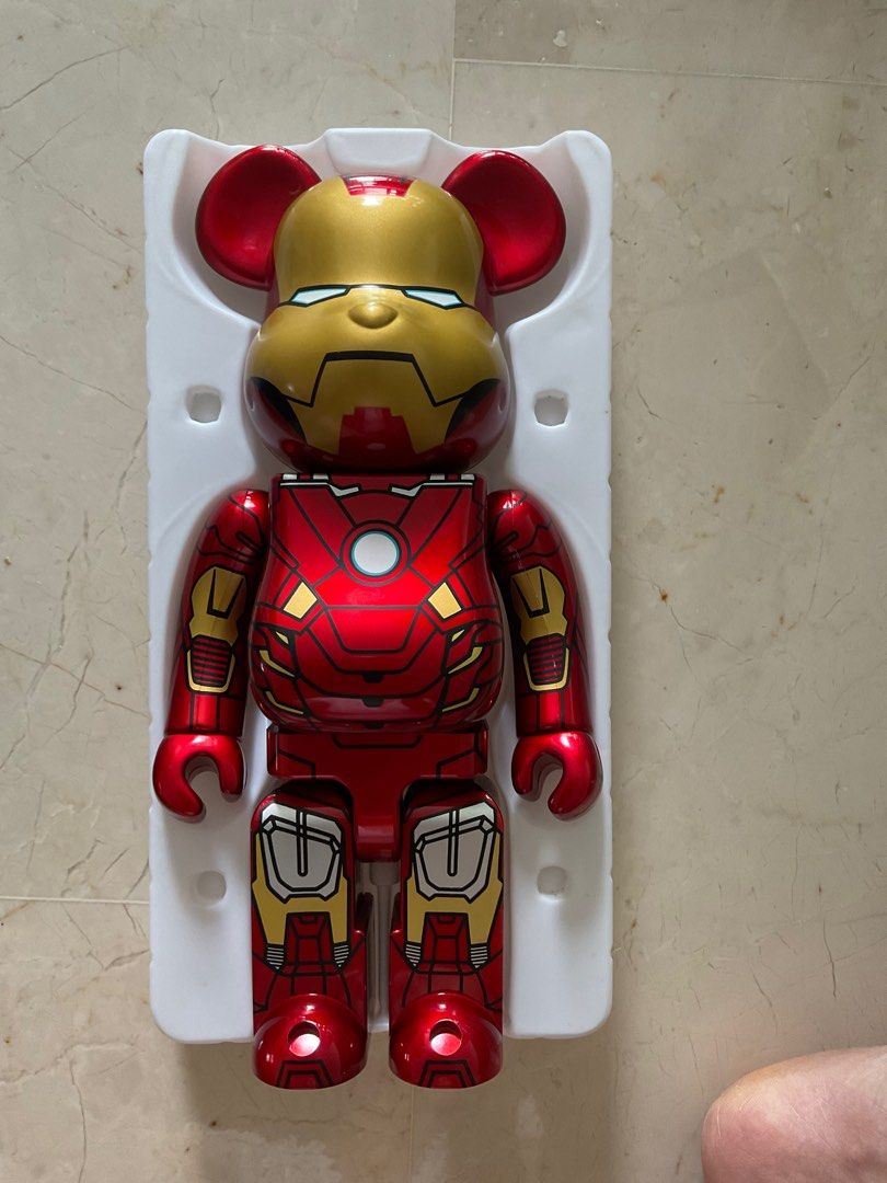 Bearbrick 400 Ironman Mark VII Hobbies Toys Toys Games on