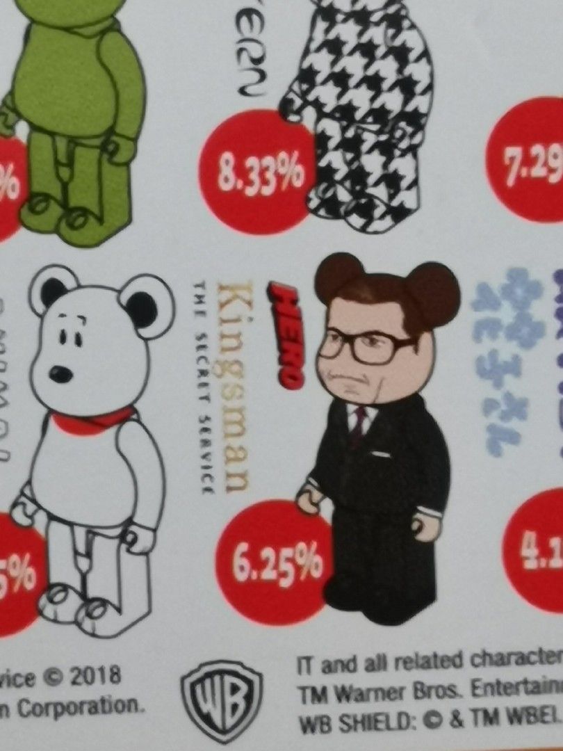 Be@rbrick series 36 SF & HERO SET, Hobbies & Toys, Toys & Games on ...