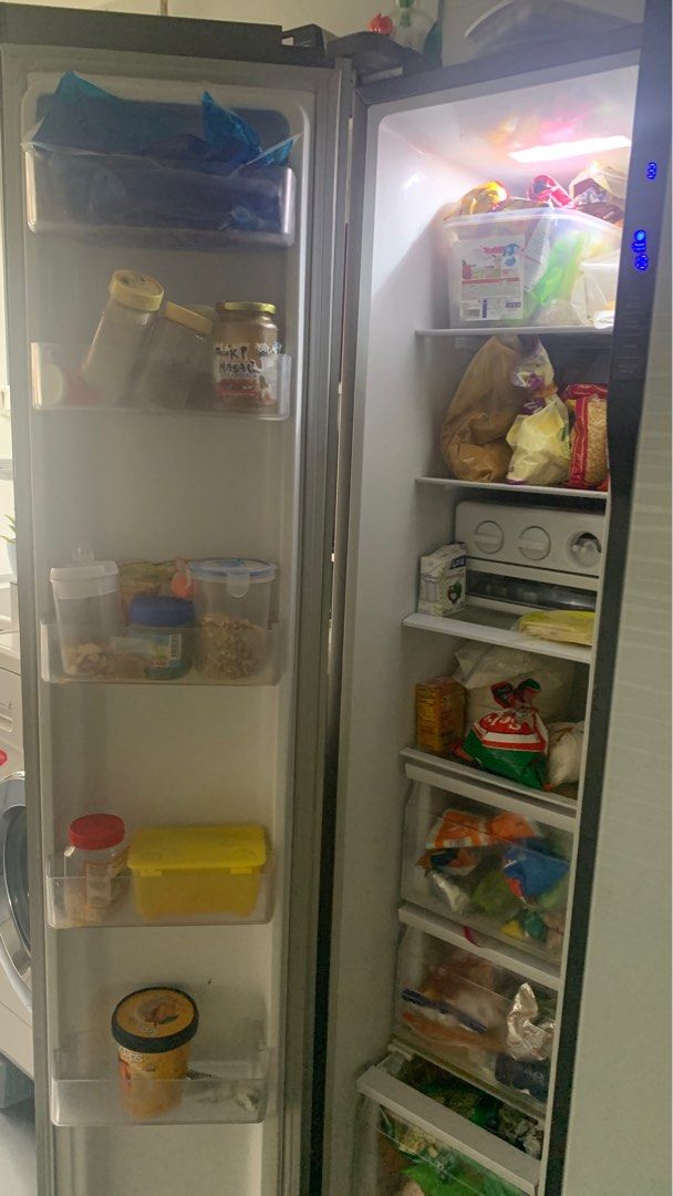 Big Double door Samsung fridge, TV & Home Appliances, Kitchen