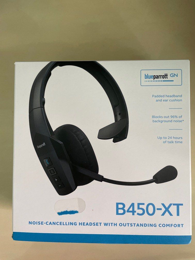 Rarely used BlueParrott B450 XT at 120 Audio Headphones