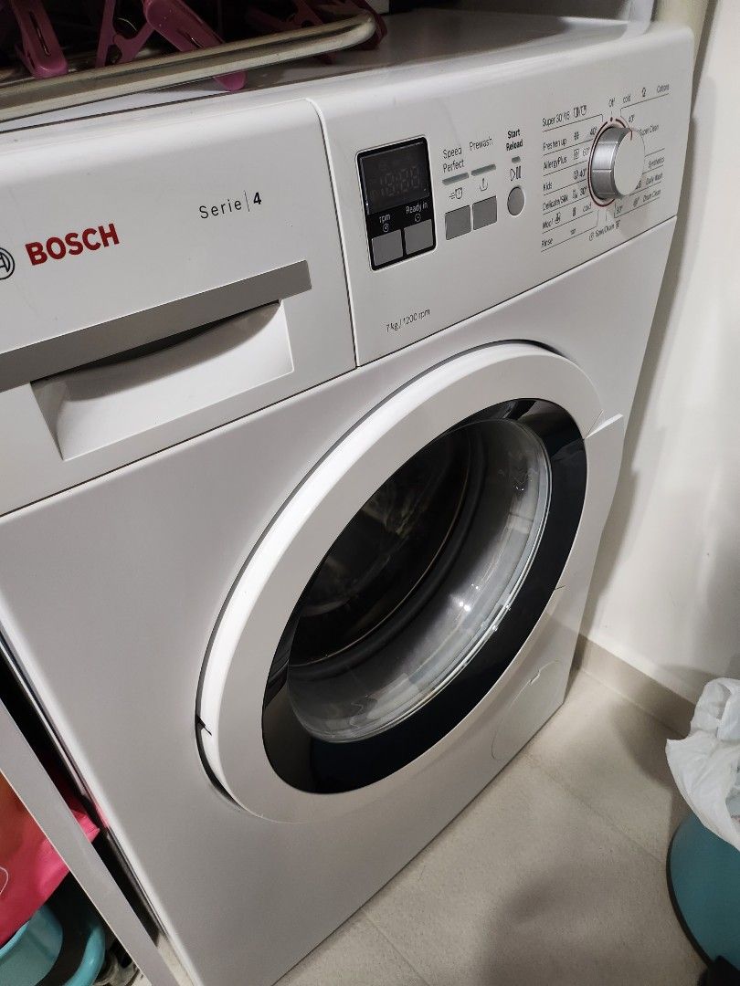 Bosch Front Load Washer Washing Machine 7kg, TV & Home Appliances