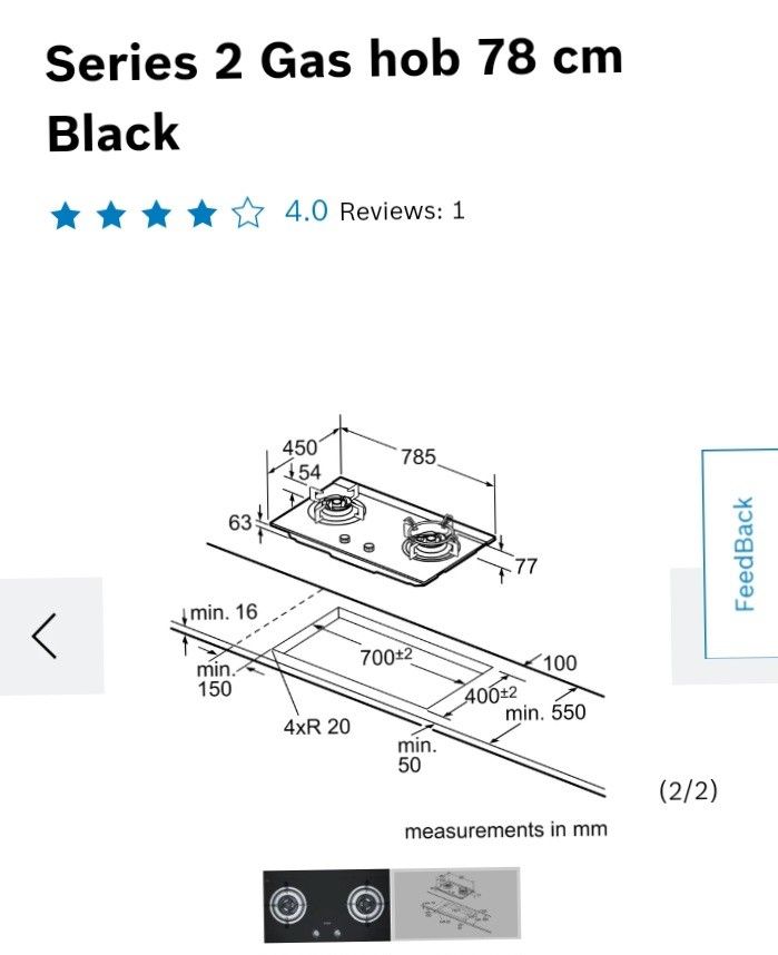 Bosch glass stove, TV & Home Appliances, Kitchen Appliances, Hobs