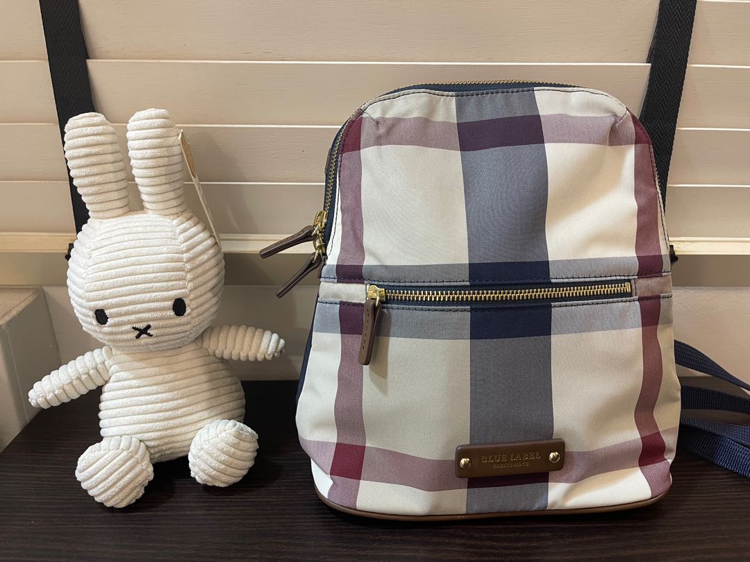 Burberry blue label backpack hot sale