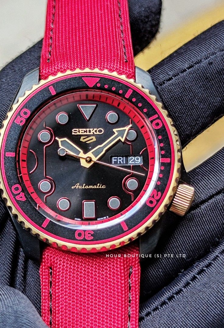 Brand New Seiko 5 Street Fighter Ken , Automatic Watch SRPF20K1, Men's  Fashion, Watches & Accessories, Watches on Carousell