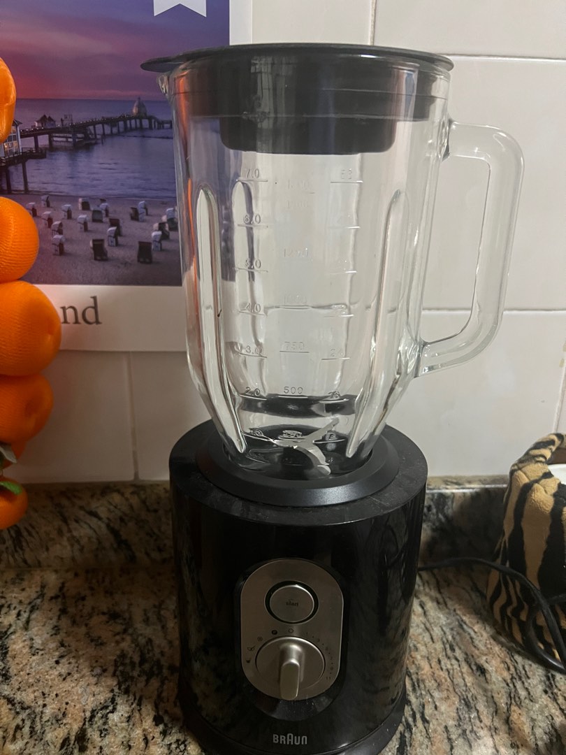 Braun juicer and blender glass(glass), TV & Home Appliances, Kitchen