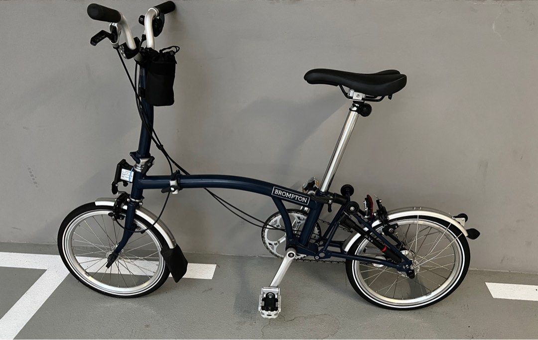 Brompton navy blue new arrivals