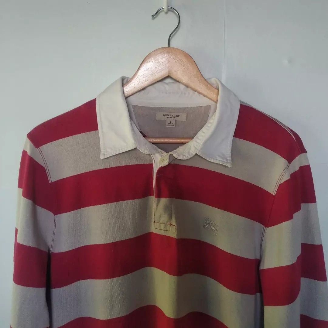 Burberry best sale rugby polo