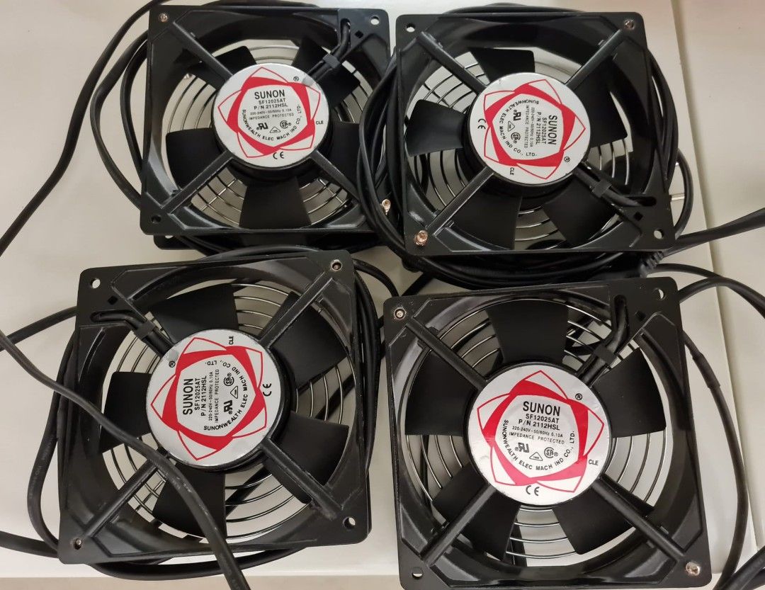 small Exhaust fan (Sunon), Furniture & Home Living, Lighting & Fans, Fans on Carousell