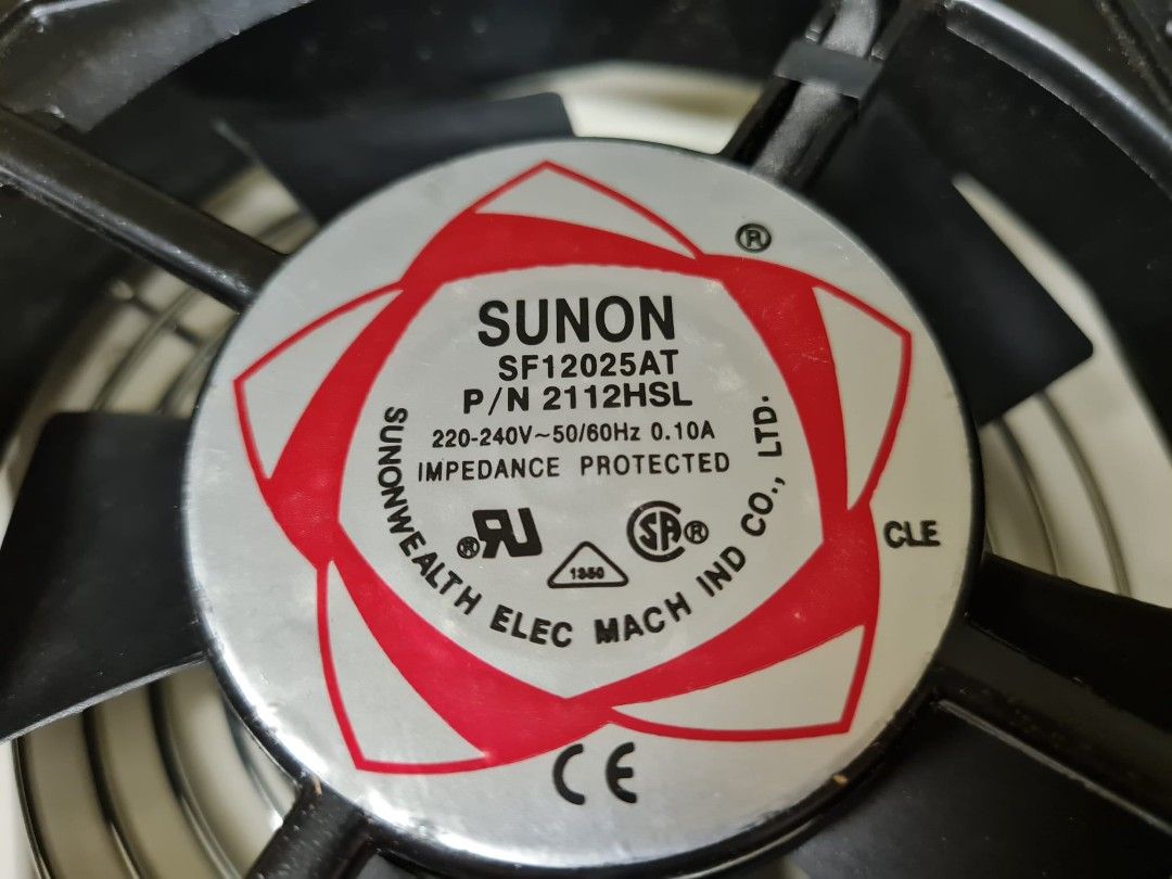 small Exhaust fan (Sunon), Furniture & Home Living, Lighting & Fans, Fans on Carousell