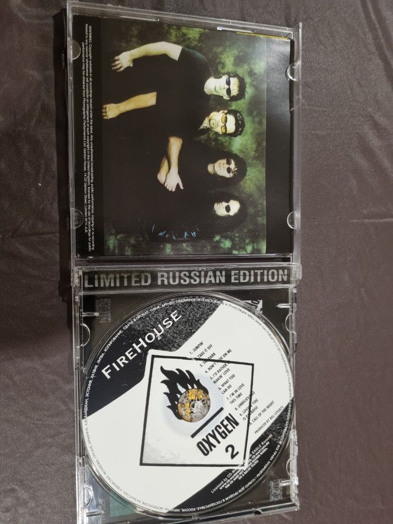 CD Firehouse O2, Hobbies & Toys, Music & Media, CDs & DVDs on Carousell