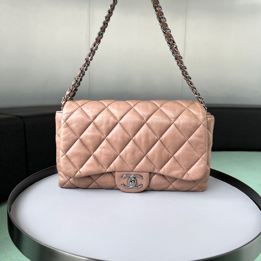 Chanel 3 Flap Taupe / Rhw