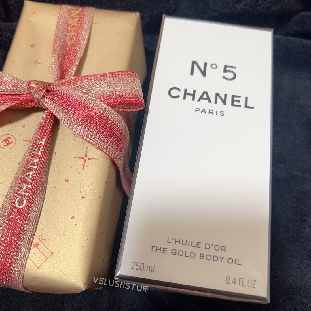Chanel No 5 The Gold Body Oil, Beauty & Personal Care, Fragrance &  Deodorants on Carousell