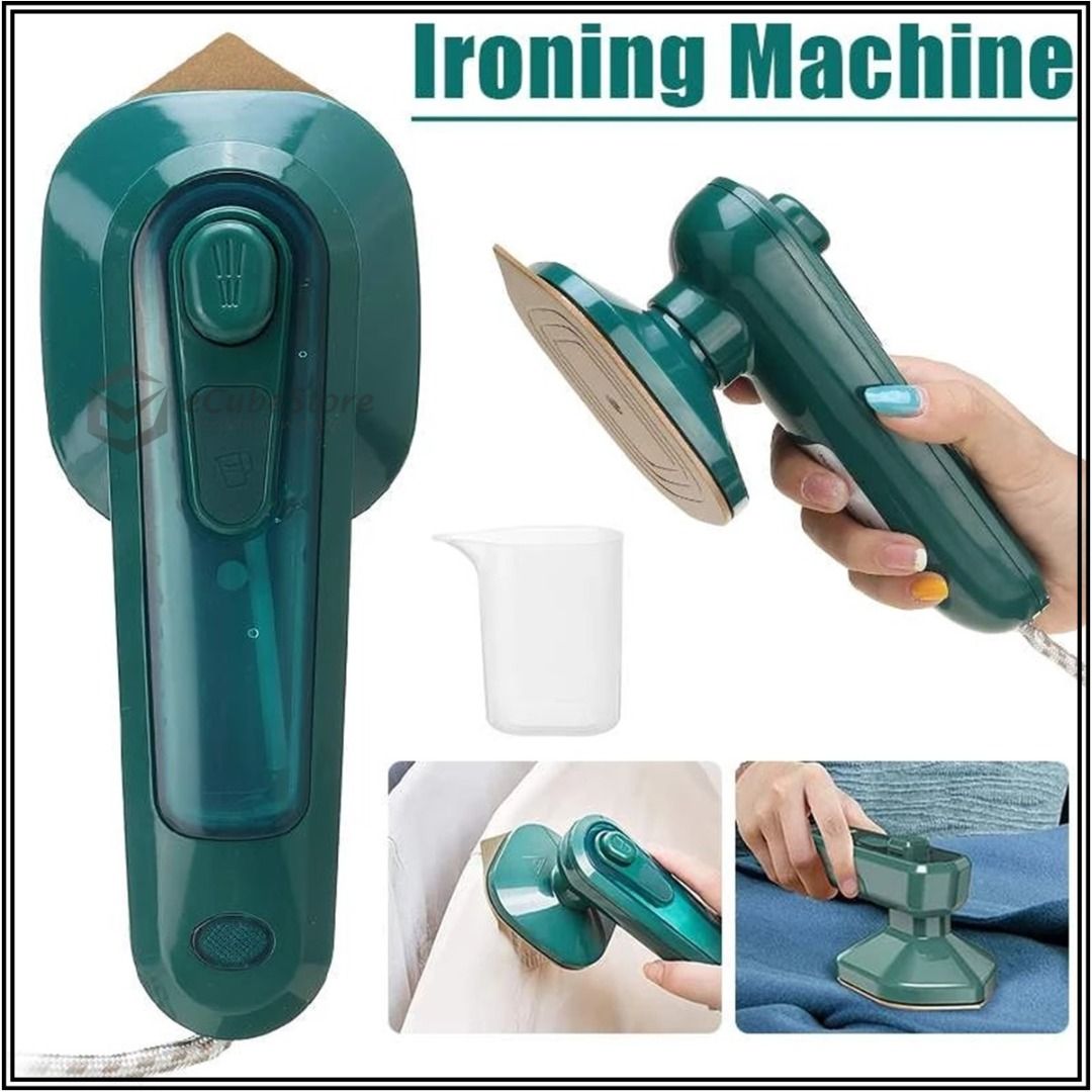 Portable iron clearance steamer