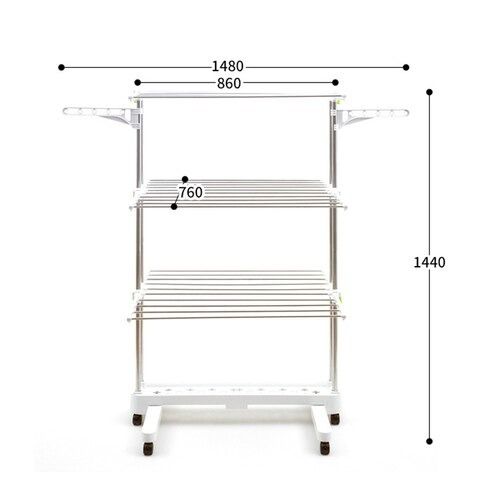 Clothes Rack Korean Multilayer clothes drying rack for laundry