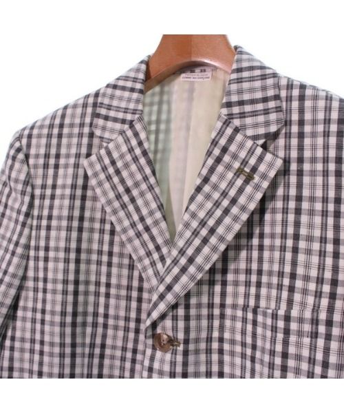 COMME des GARCONS HOMME DEUX casual blazer jacket cotton / tweed