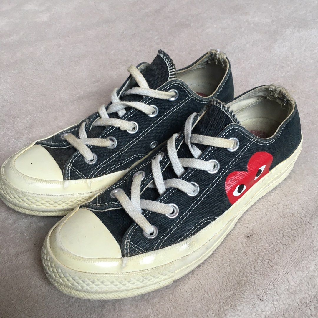 commes de garcon platform sneakers