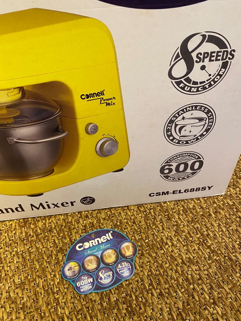 Cornell Stand mixer 8 speeds, TV & Home Appliances, Kitchen Appliances