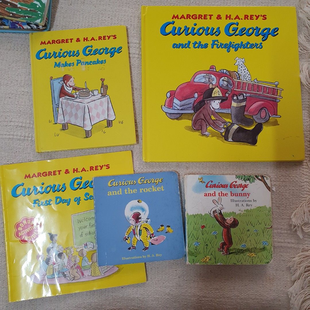 Curious　Books　George　Children's　Books,　Hobbies　Carousell　Toys,　Magazines,　Books　on