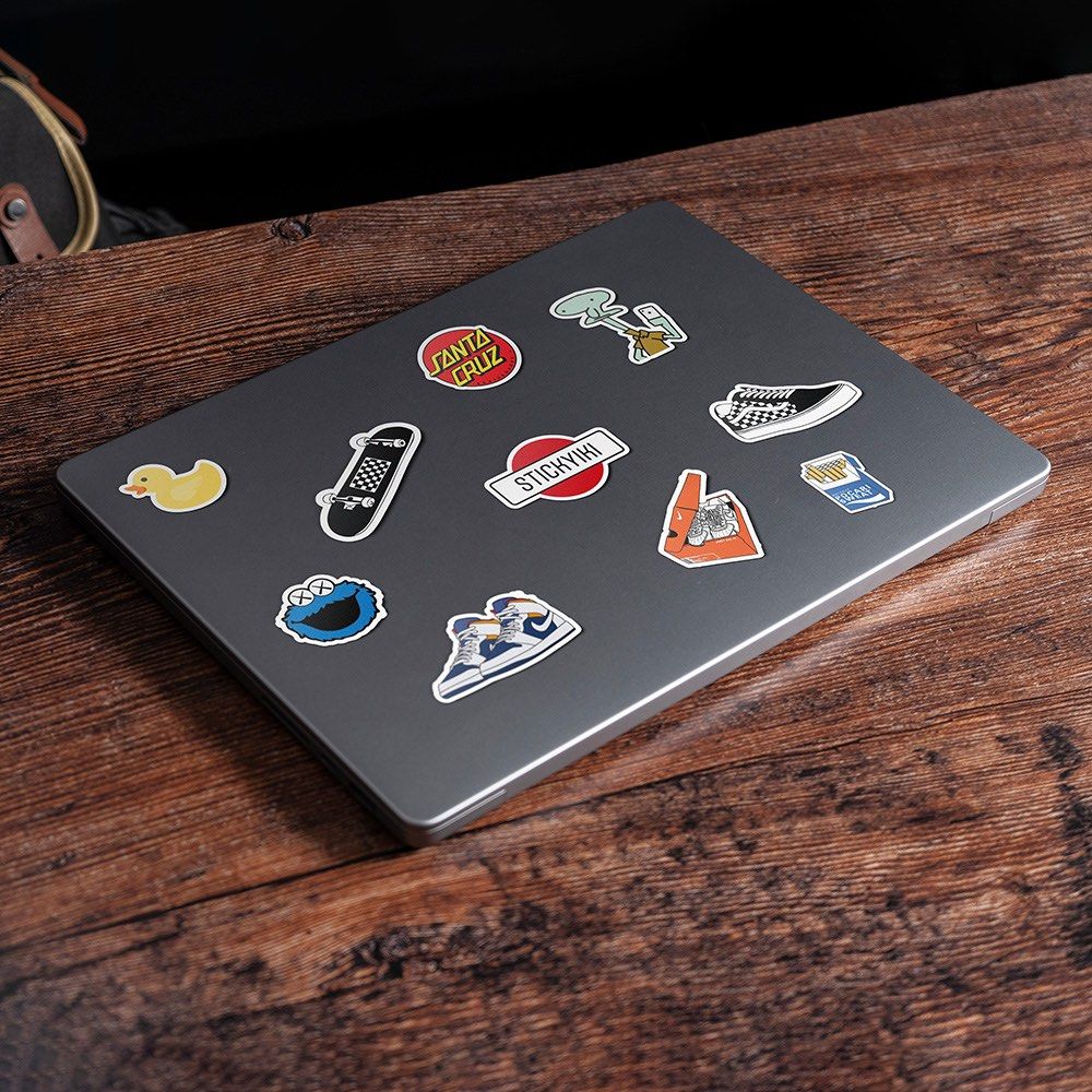 Custom Laptop Sticker • Any Size • Any Shape • Glitter/Matte/Glossy,  Computers & Tech, Laptops & Notebooks on Carousell
