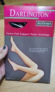 BLack Darlington Microfiber Stockings