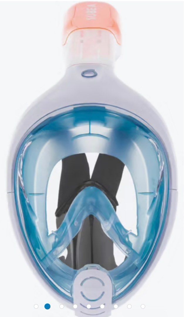 Decathlon Snorkeling Surface FullFace Mask Subea Easybreath Blue