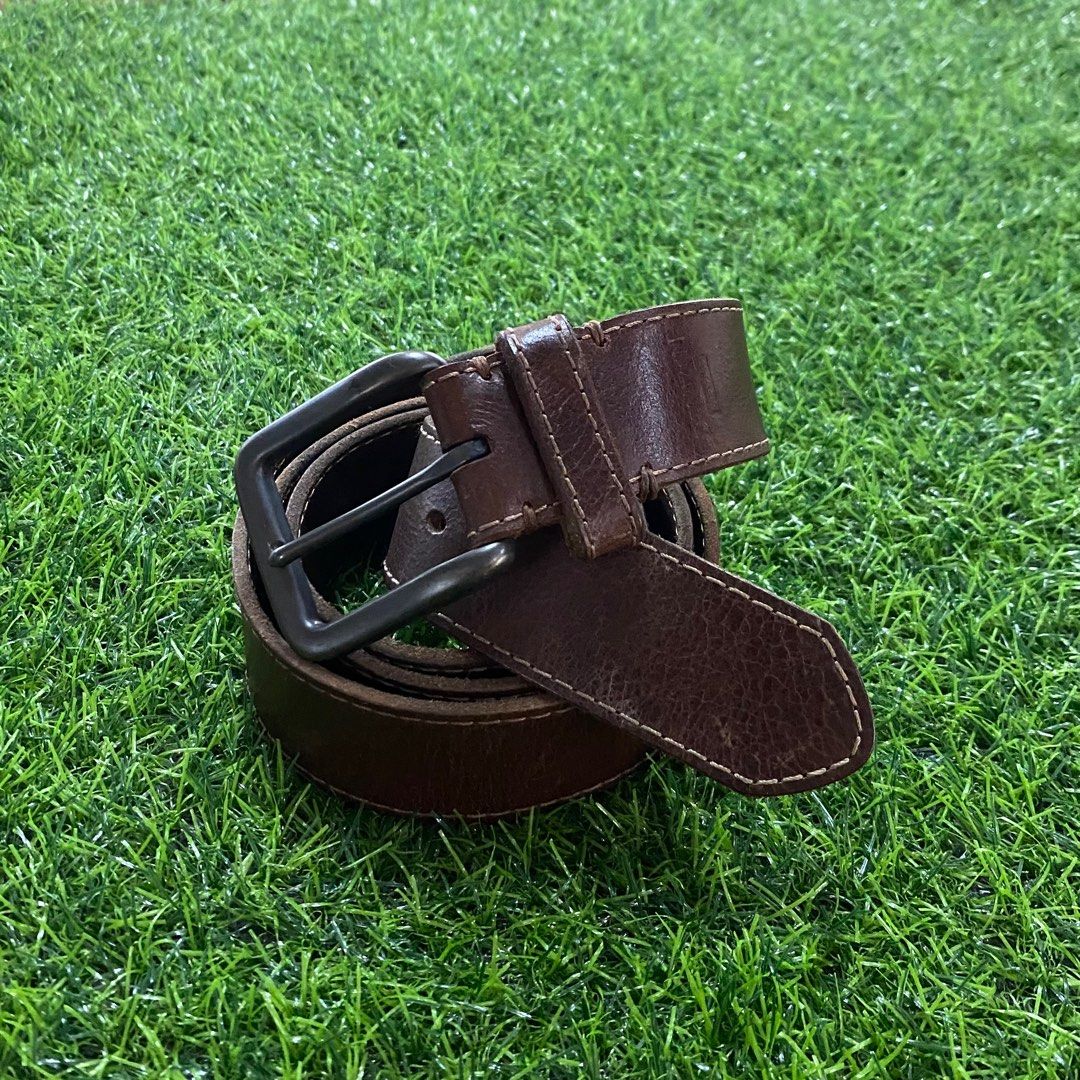 Denizen Levis Belt Made In Genuine Leather Brown Men s