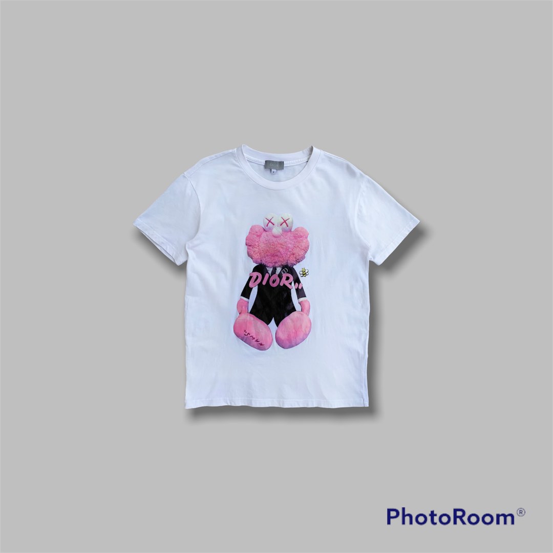 Christian dior x kaws t shirt outlet