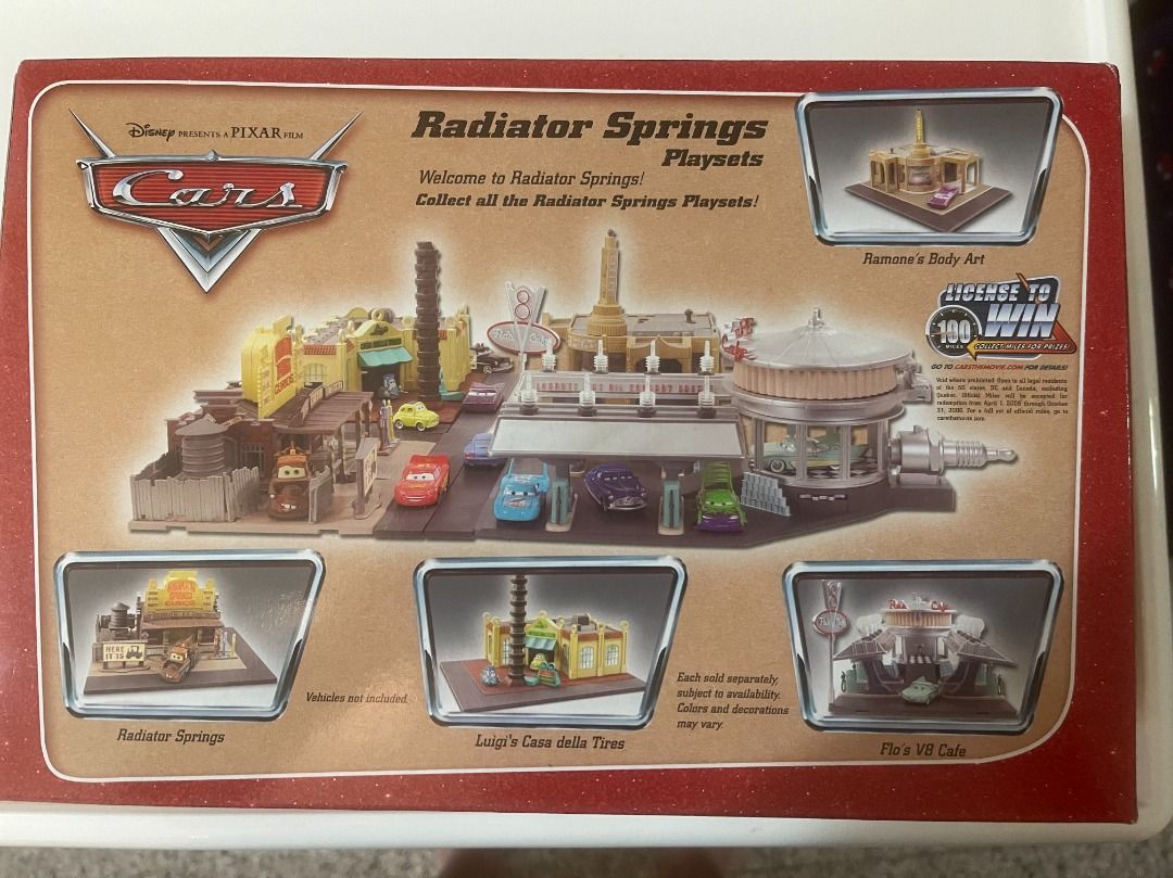 Disney Cars Radiator Springs Curio Shop Playset (Mattel), Hobbies ...