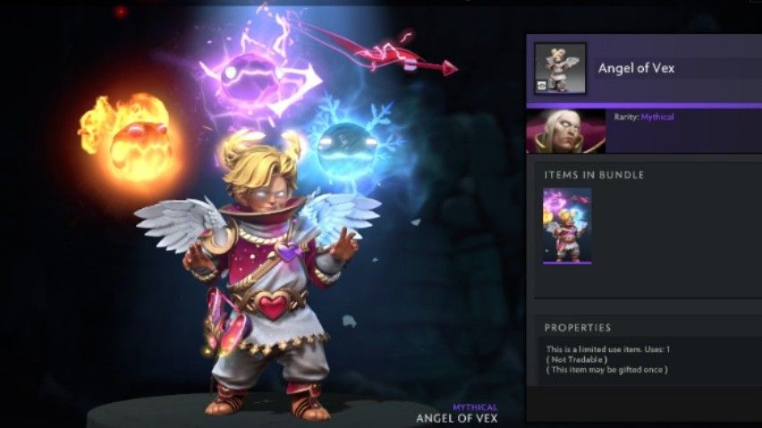 DoTA 2 Invoker Kid / Kidvoker Angel of Vex, Video Gaming, Gaming ...