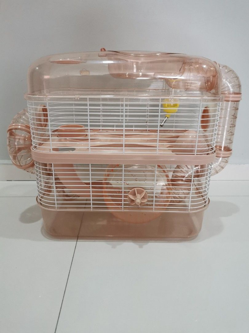 Double decker hamster sales bin cage