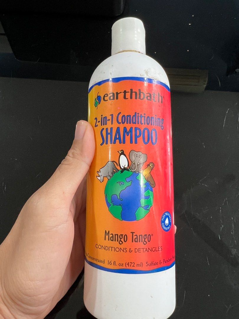 Earthbath 2 in 1 Pet Shampoo Mango Tango Pet Supplies Health