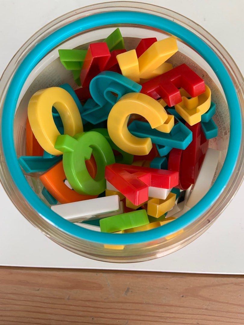 ELC upper case letters, Hobbies & Toys, Toys & Games on Carousell