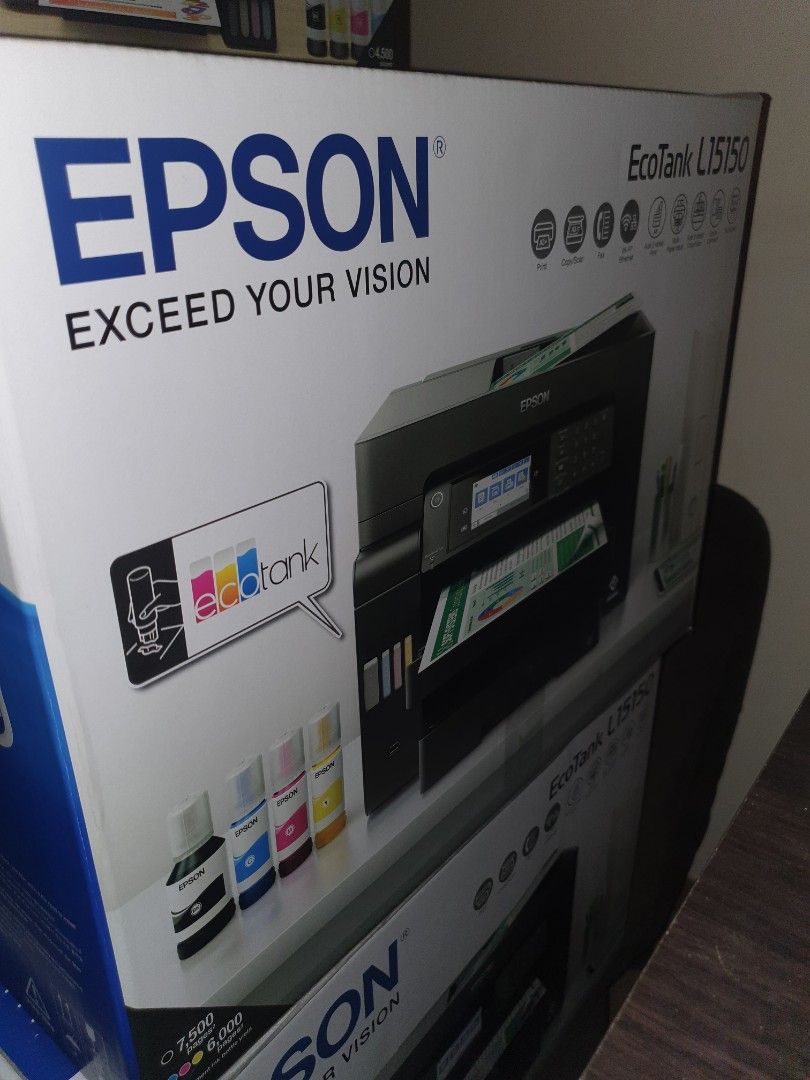 EPSON L15150 AIO PIGMENT Bnew 2 Years Warranty, Computers & Tech