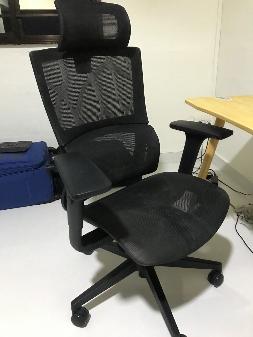 Ergonomic Office Chair (Mesh Based), Furniture & Home Living, Furniture