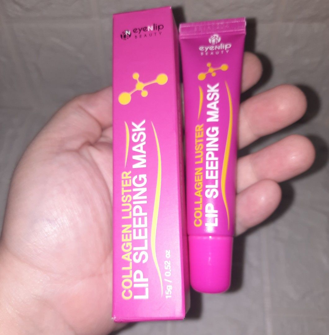 EyeNLip Beauty Collagen Luster Lip Sleeping Mask 15g (Made in Korea ...