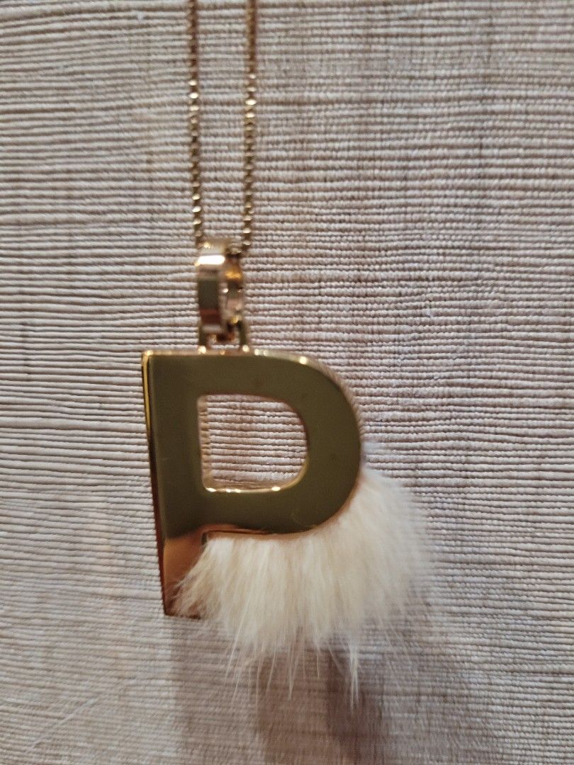Fendi initial charm cheap