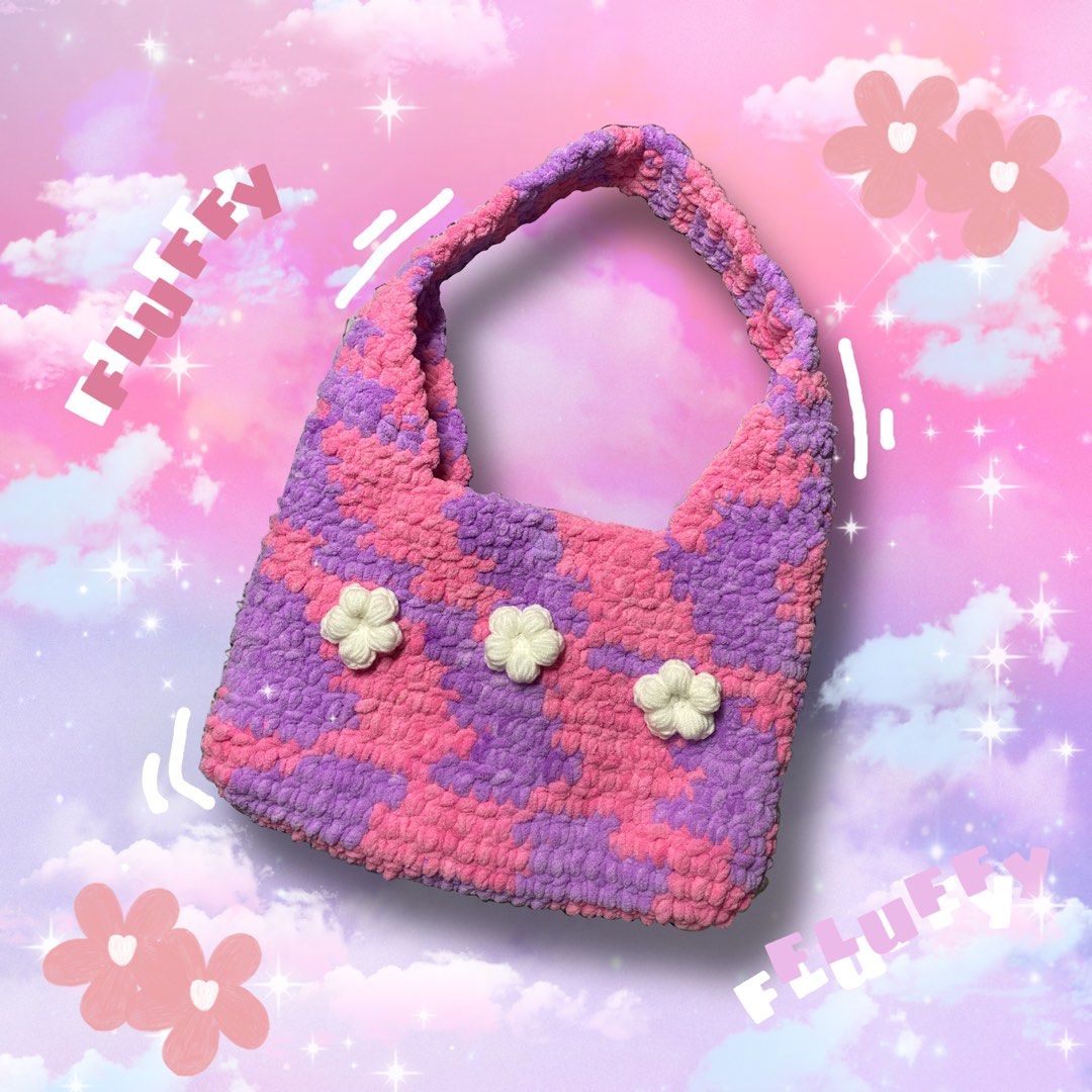 Crochet tote bags for sale hot sale